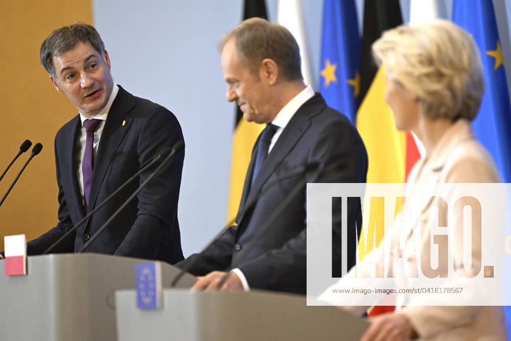 Alexander De Croo And Ursula Von Der Leyen To Poland And Ukraine (Day 1 ...