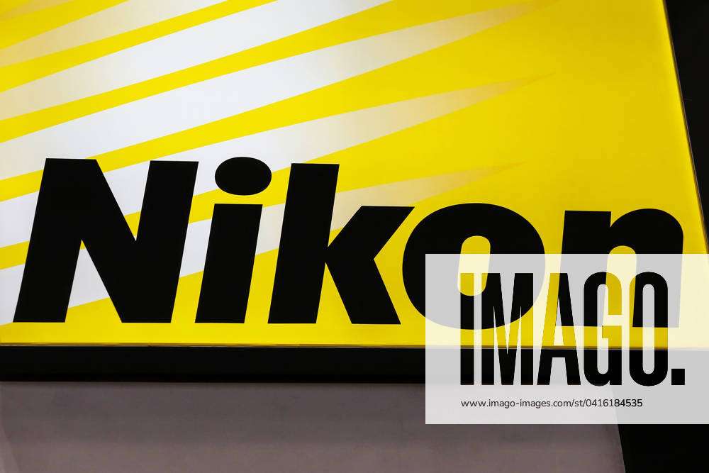 Nikon yellow logo yellow brickwall, Nikon logo, brands, Nikon neon logo,  Nikon, HD wallpaper | Peakpx