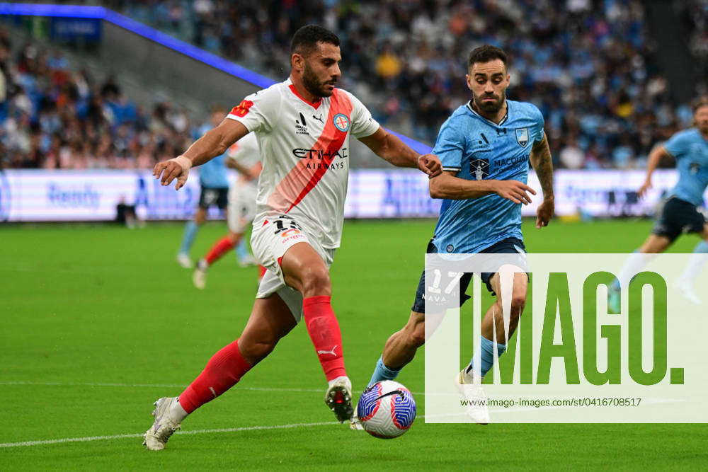 Sydney FC Vs Melbourne City FC in Parramatta, Australia 24 Feb 2024