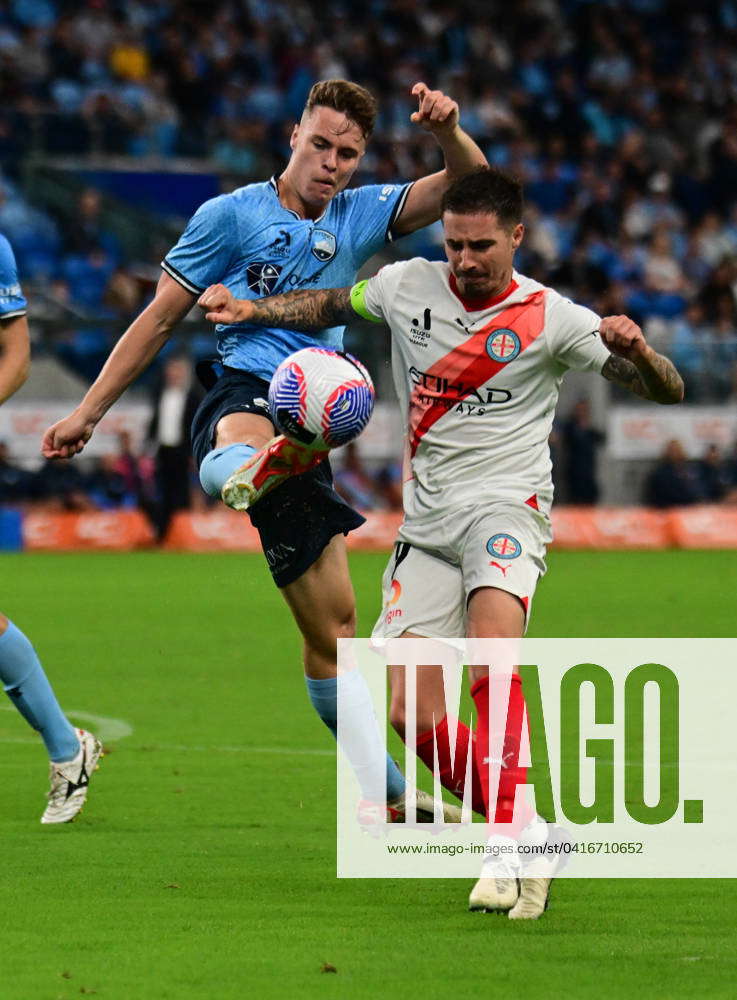 Sydney FC Vs Melbourne City FC in Parramatta, Australia 24 Feb 2024