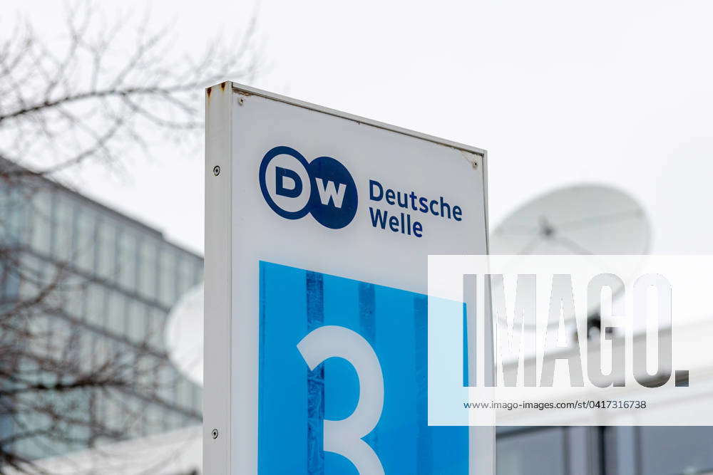 The broadcasting center of the radio and TV station Deutsche Welle DW ...