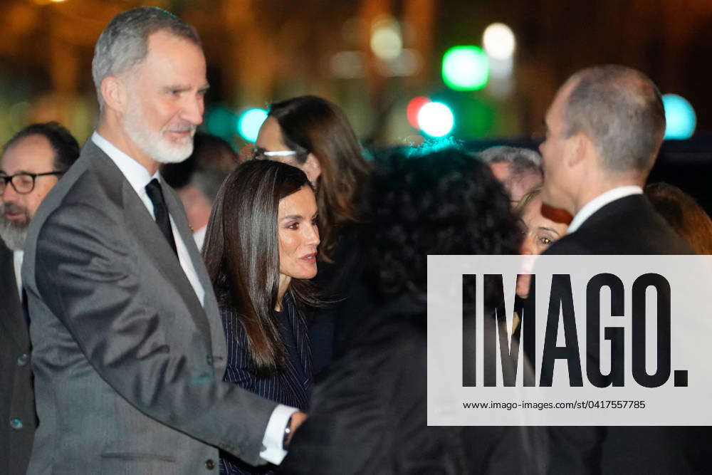 Royals Visit Valencia After The Fire - Spain King Felipe VI And Queen ...