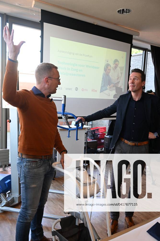 Flanders Make and Imec helps Care Jobs LEUVEN, BELGIUM FEBRUARY 27 Presentation of Flanders