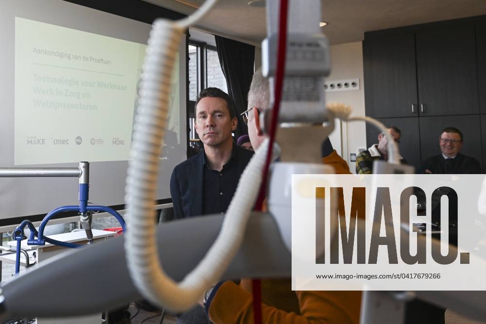 Flanders Make and Imec helps Care Jobs LEUVEN, BELGIUM FEBRUARY 27 Presentation of Flanders