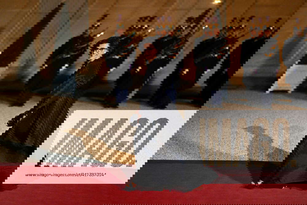 Rachida Dati attends a diner at Palais de l Elysee on February 27, 2024