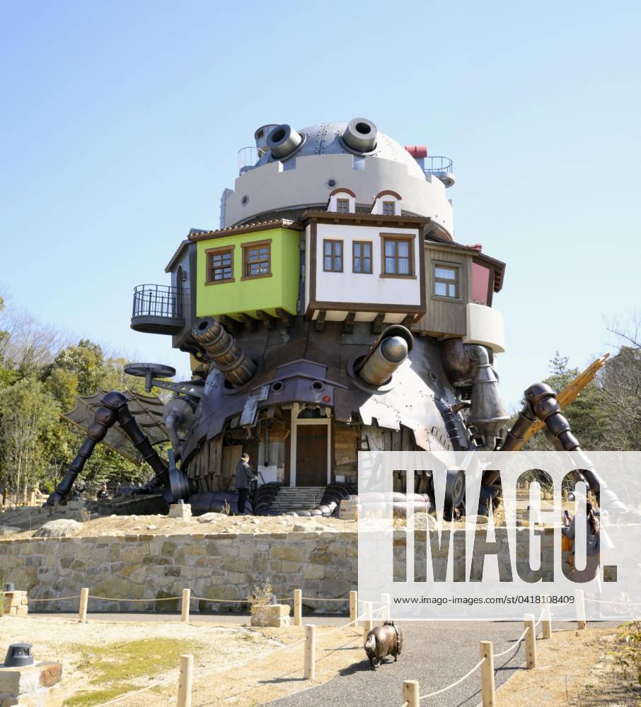 Ghibli Park s Valley of Witches area opens to media Howl s Castle in ...