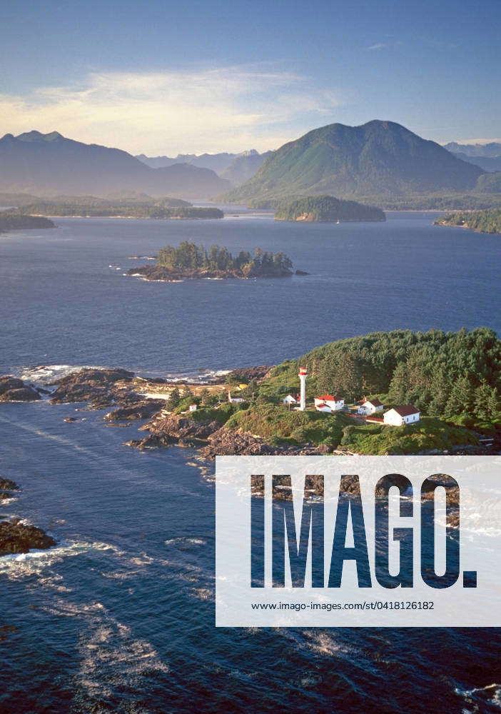 Lennard Island Lighthouse, Situated amid the beauty of Clayoquot Sound ...