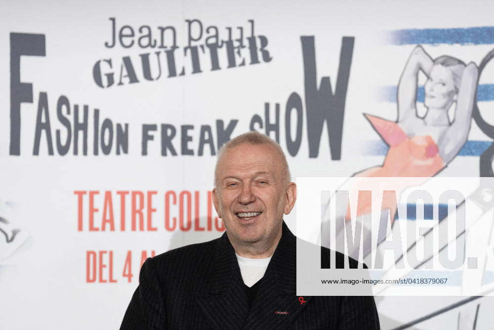 The designer  Jean Paul Gaultier