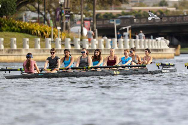 February 28, 2024, Tampa, Florida, USA: Rowers from Team Tampa Rowing ...