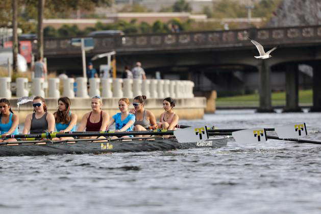 February 28, 2024, Tampa, Florida, USA: Rowers from Team Tampa Rowing ...