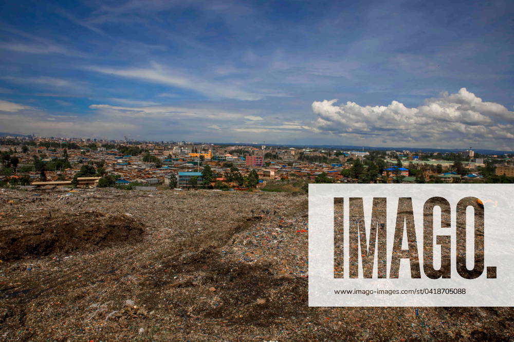 February 28, 2024, Nairobi, KENYA: A view of the Dandora dumpsite in ...