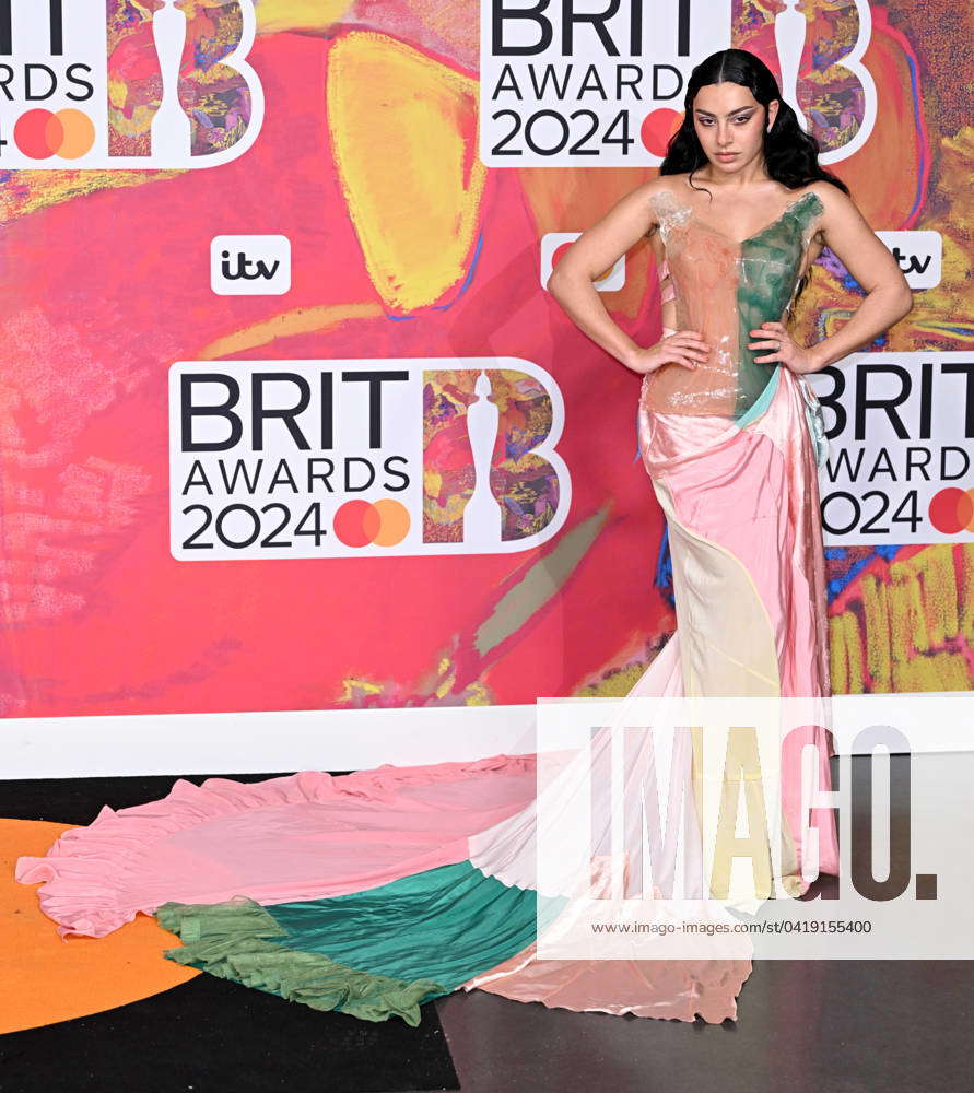 The Brit Awards 2024 Arrivals Charli XCX arriving at The Brit Awards