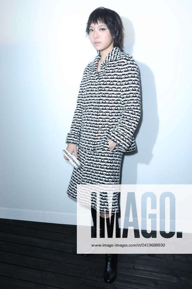 PFW Chanel Front Row Chung Suet Ying attending the Chanel Womenswear