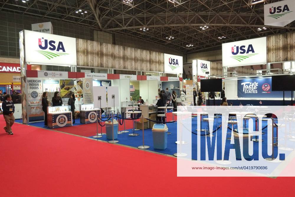 USA stand at Foodex Japan 2024 industry exhibition held at the