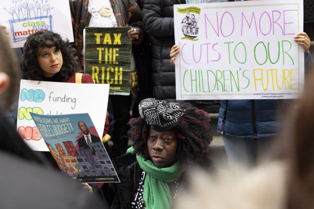 March 6, 2024, New York, New York, USA: Hundreds attended a rally on ...