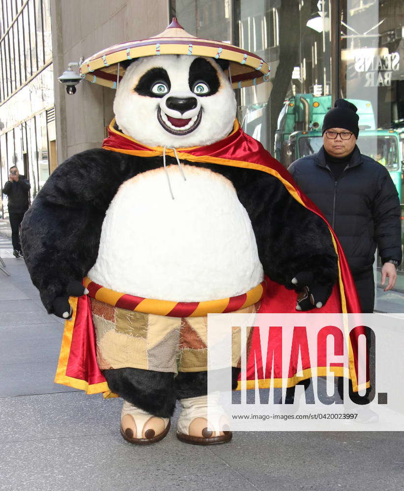 Dragon Warrior Po on Today Show to talk about new movie Kung Fu Panda 4 ...