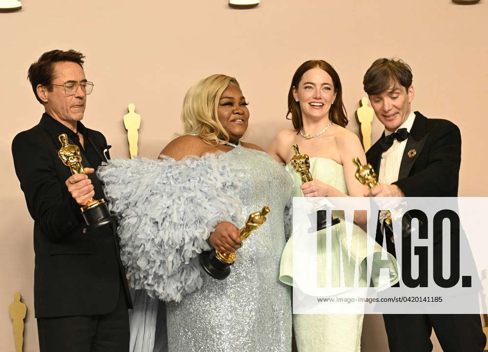 96th Annual Academy Awards held at the Dolby Theatre - Press Room ...