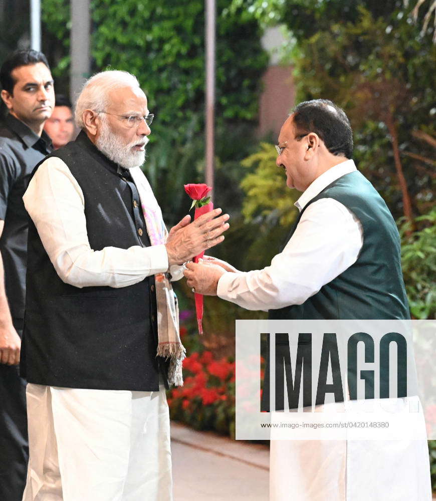 New Delhi India March 11 Prime Minister Narendra Modi With Bjp