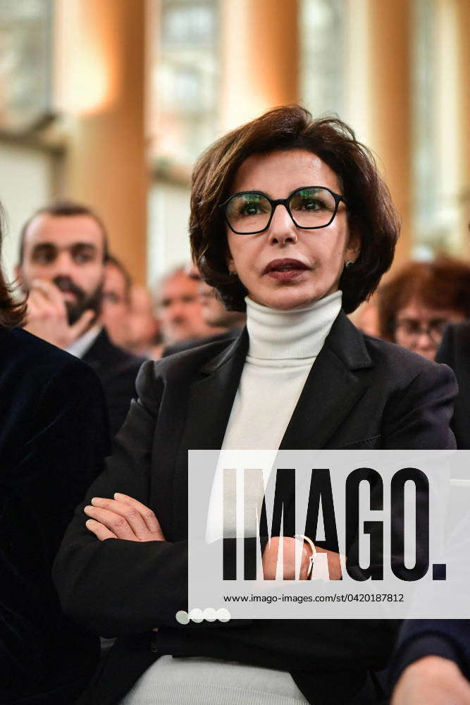 Olympics And Arts Press Event Paris French Culture Minister Rachida