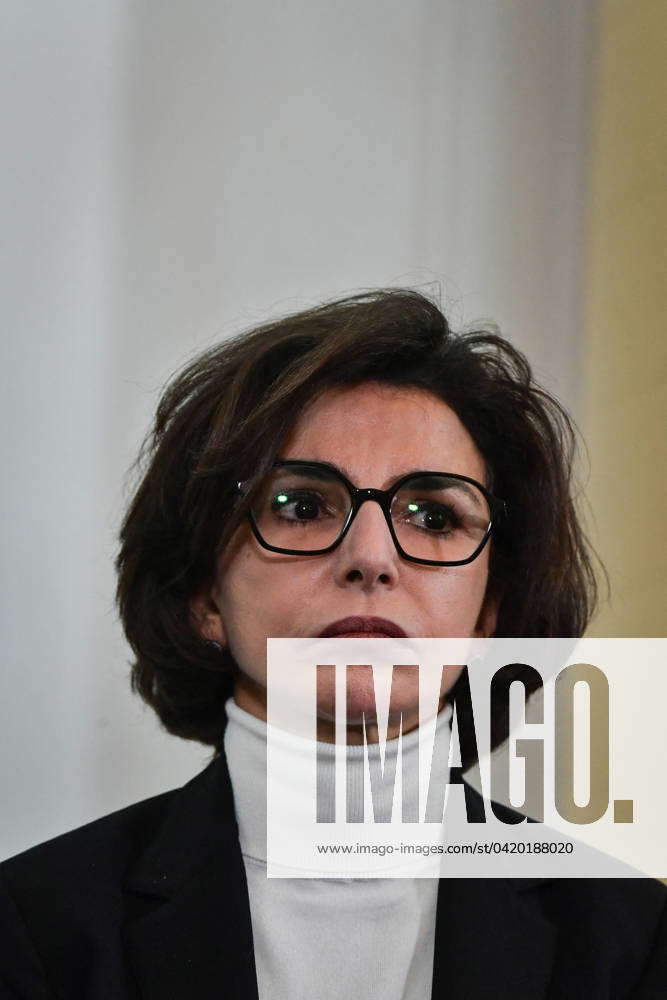 Olympics And Arts Press Event Paris French Culture Minister Rachida