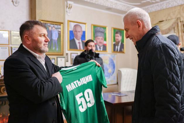 RUSSIA, GROZNY - MARCH 12, 2024: Russia s Minister of Sport Oleg ...