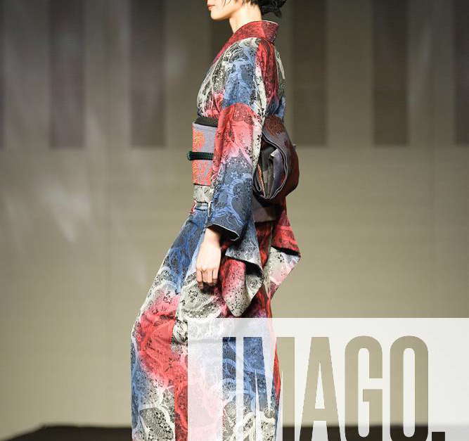 2024 03 13, Tokyo, Kimono Brand Jotaro Saito presented Prism in the Shade 2024 2025 Kimono