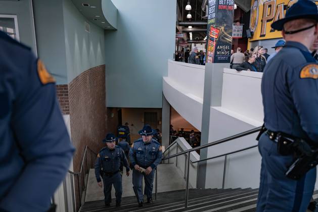 Memorial ceremony for Washington State Patrol trooper Chris Gadd in ...