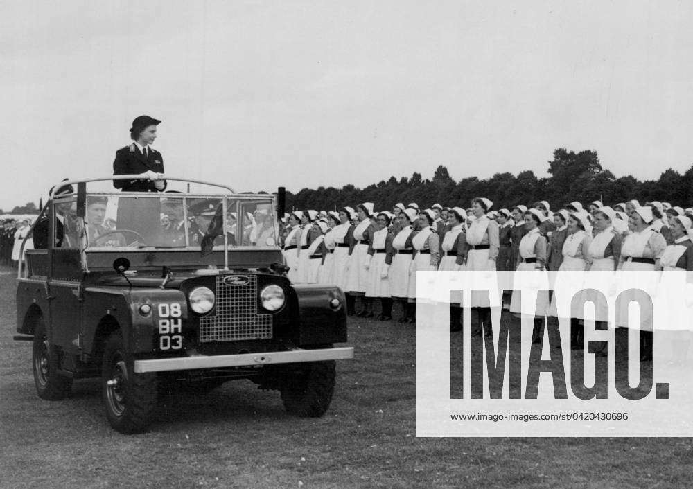 The Commandant Princess Inspects Her Cadets -- Princess Margaret ...