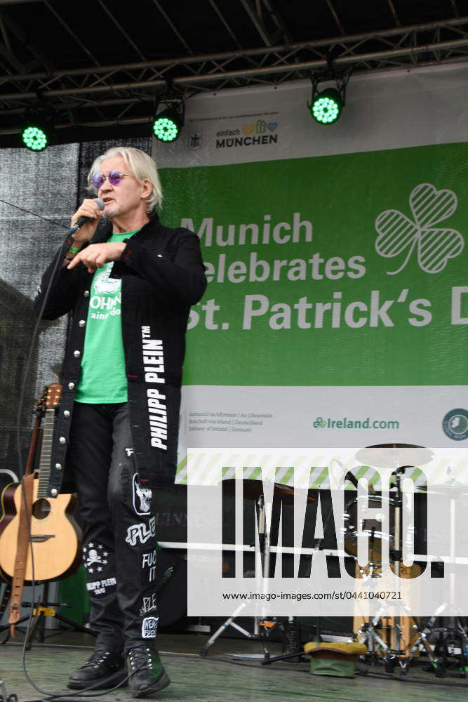 Johnny Logan Saenger Grand Prix Winner Munich 17 03 2023 Ludwigstrasse ...