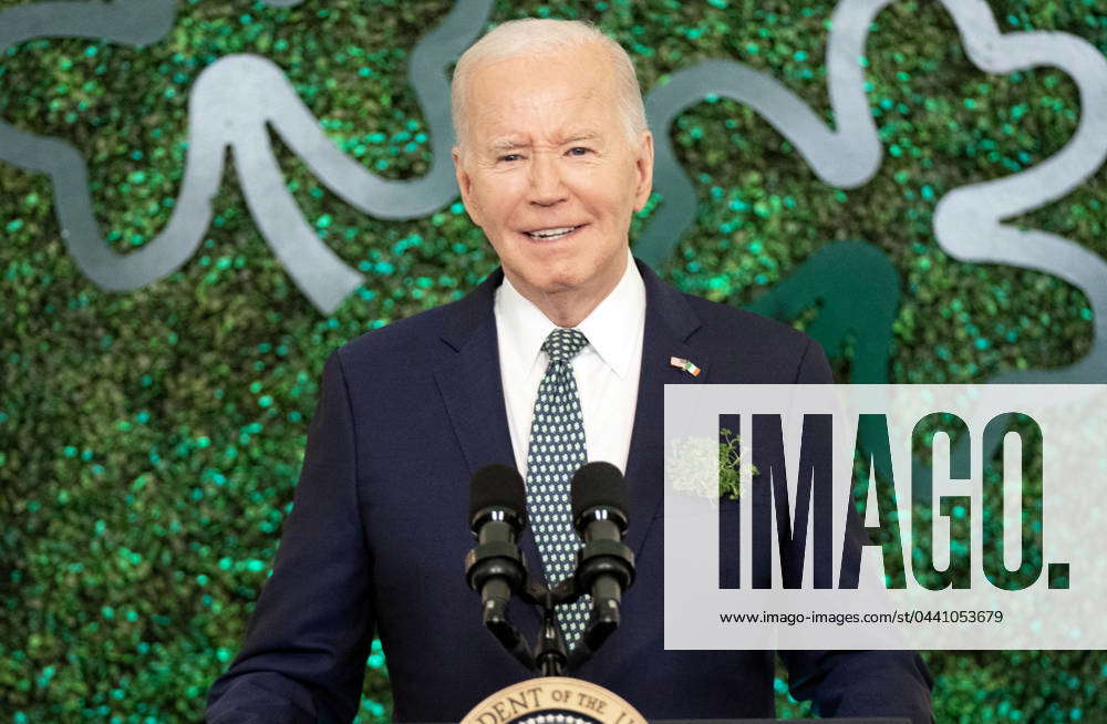 Biden St. Patrick President Joe Biden speaks during a St. Patricks Day ...