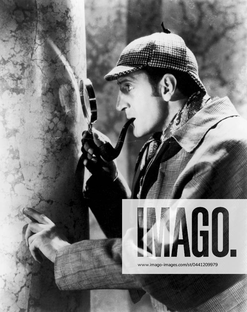 SHERLOCK HOLMES. Basil Rathbone, English actor, in the role of Sherlock ...
