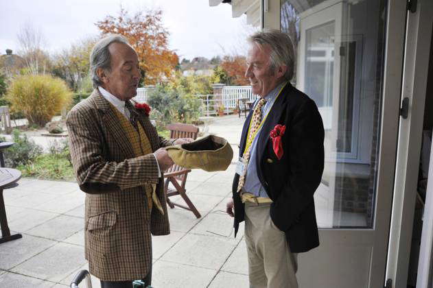 Sir David (Dai) Llewellyn (in hospice) meets up with his brother Roddy ...