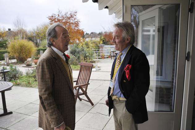 Sir David (Dai) Llewellyn (in hospice) meets up with his brother Roddy ...