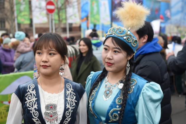 Kazakhstan Novruz Celebrations 8646420 21.03.2024 A participant in