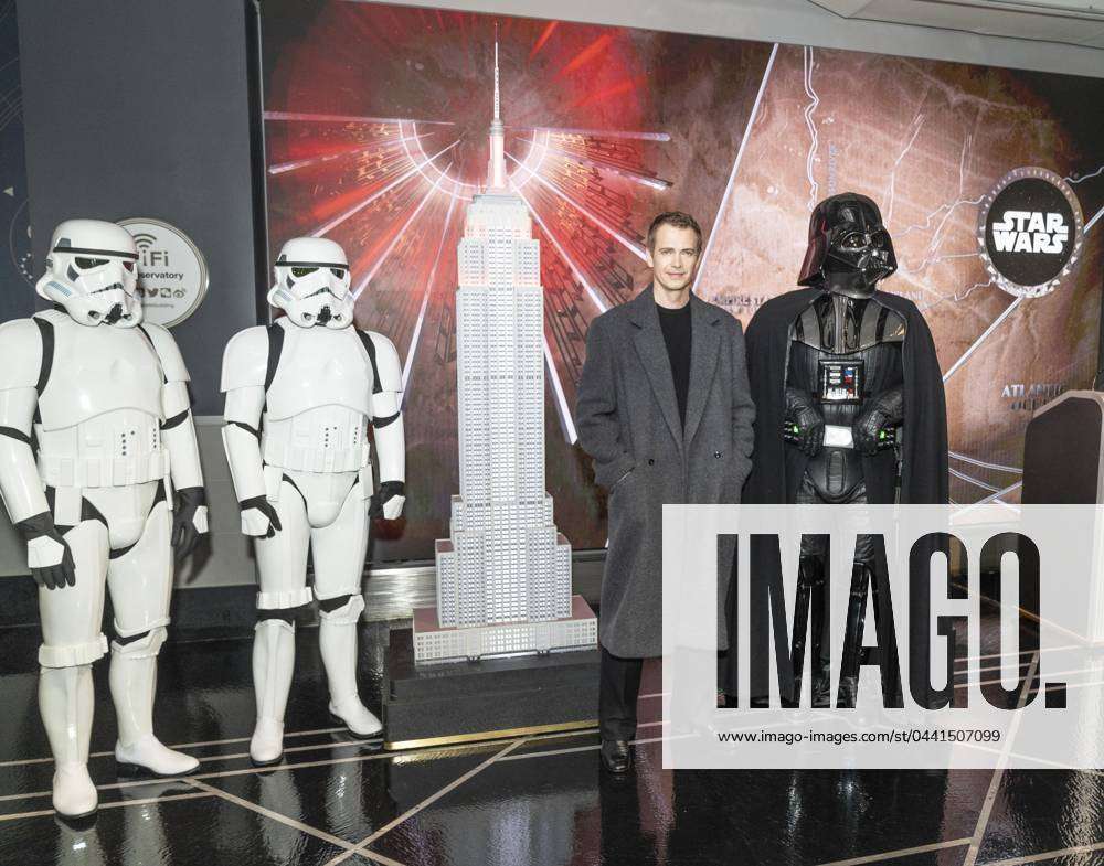 Hayden Christensen, Darth Vader kick off Empire State Building