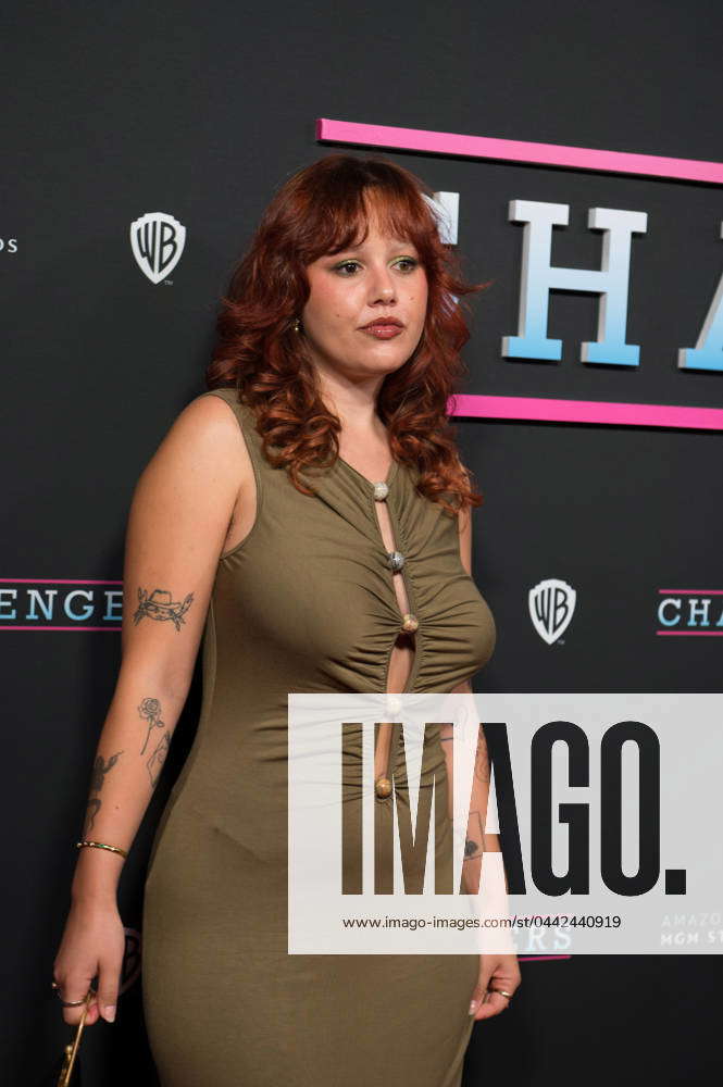 CHALLENGERS FILM PREMIERE SYDNEY, Carmen Azzopardi arrives for the