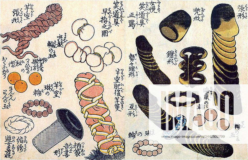 Japan Erotic objects and sex toys in a late 19th century