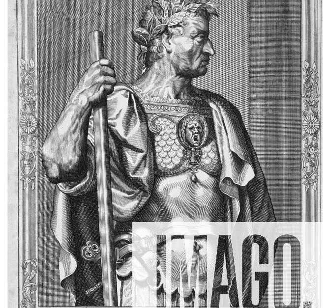 Italy Holland: Galba, Emperor of Rome (3 BCE - 69 CE), line engraving ...