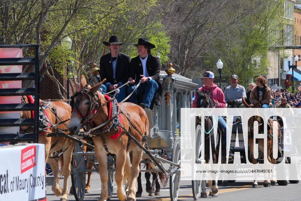 Syndication The Tennessean A big crowd gathers at the Mule Day Parade