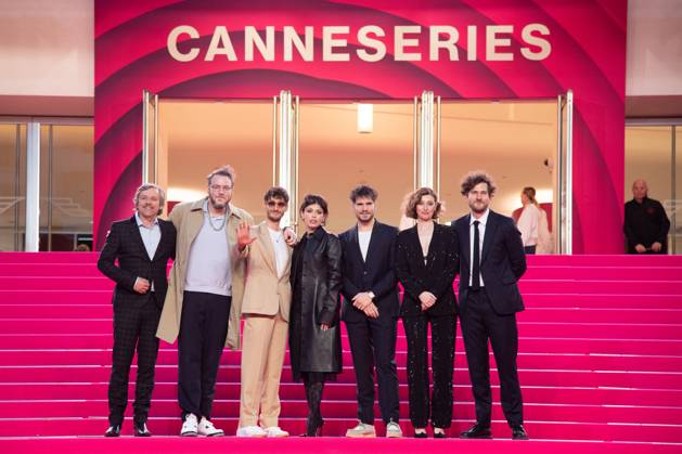 CannesSeries Pink Carpet Day 4 Pascal Demolon, Igor Gotesman, Pierre ...