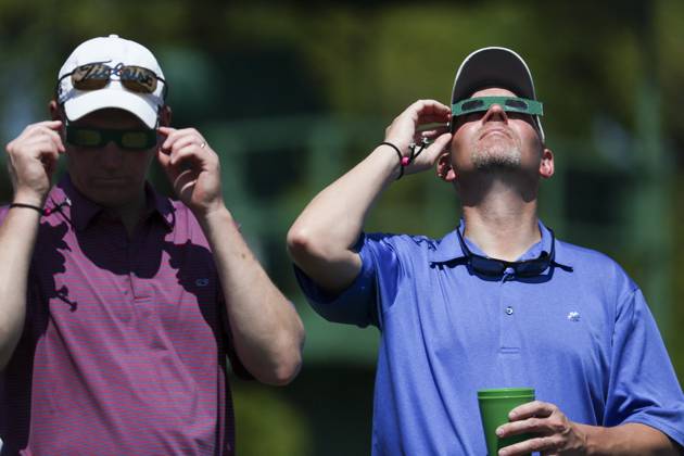 North America Awed By Total Solar Eclipse - Georgia NO FILM, NO VIDEO ...