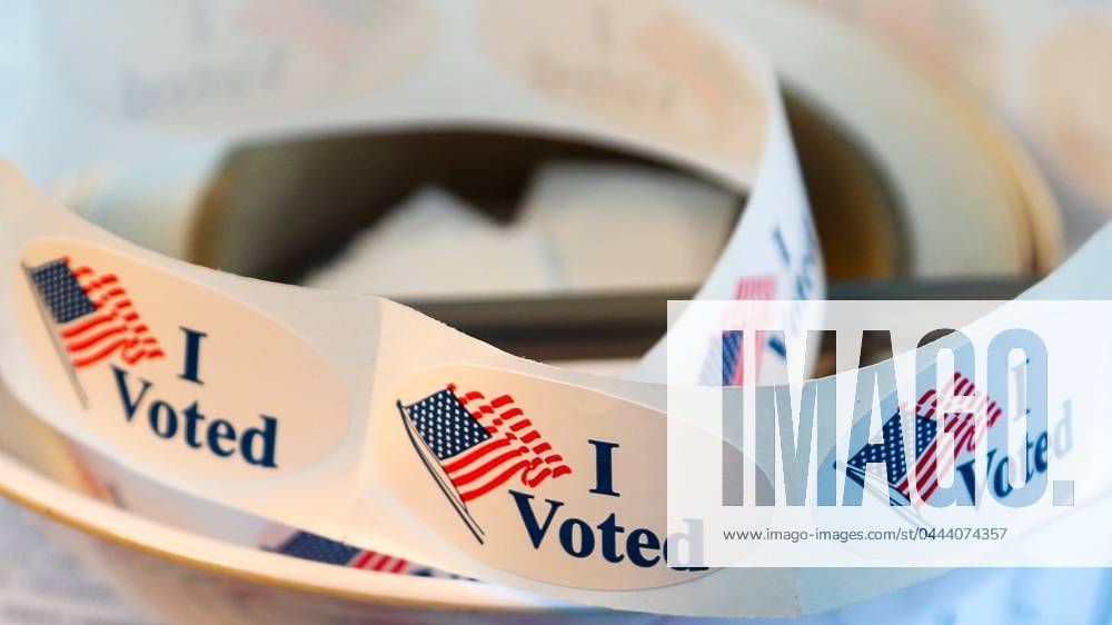 April 9, 2024, Florida, USA The I Voted stickers at the official mail