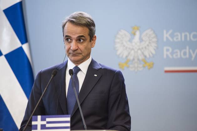 PM Kyriakos Mitsotakis meets Donald Tusk in Warsaw - 12 Apr 2024 PM ...