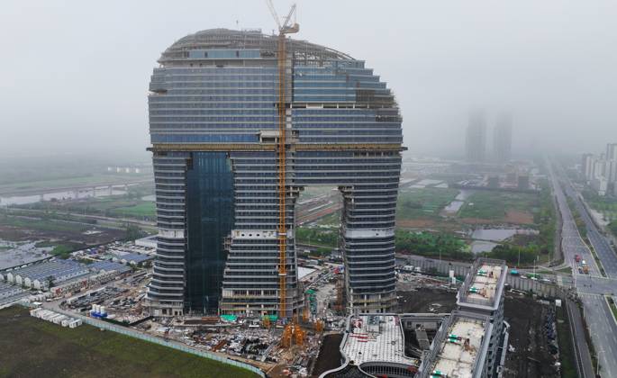 World s First Elephant-shaped Hotel in Huzhou A general view of the ...