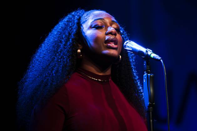 Jazz singer Samara Joy McLendon performs in Sono Centrum in Brno, Czech ...