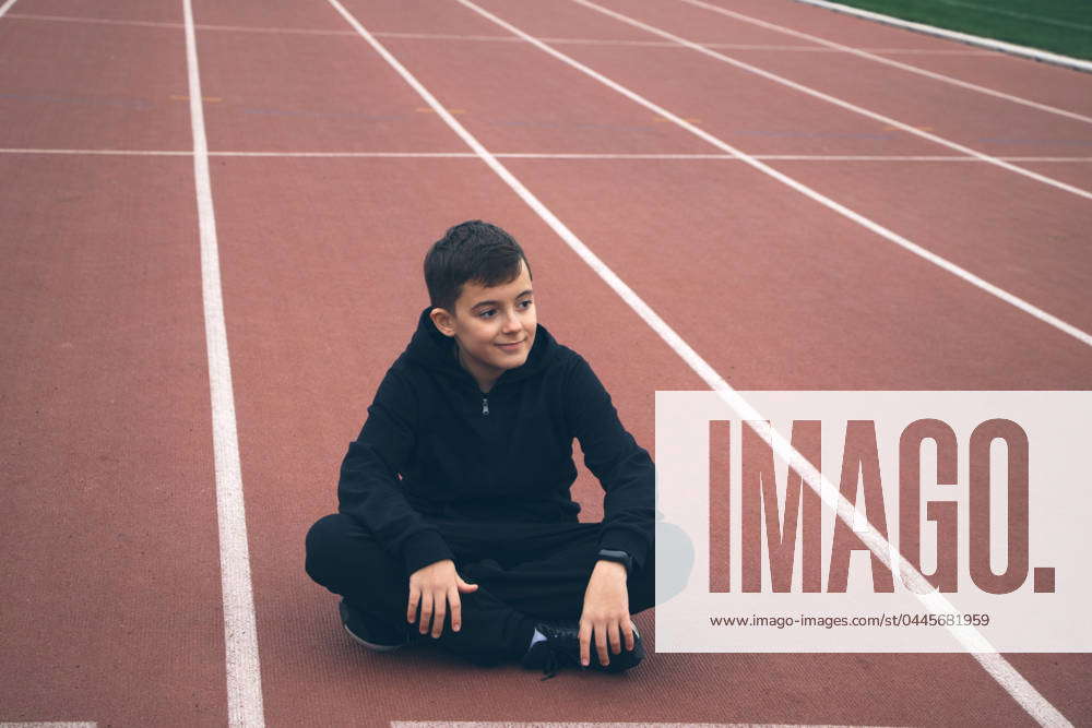 Portrait of young male at the stadio Chi?in?u, Chisinau, Moldova R ...