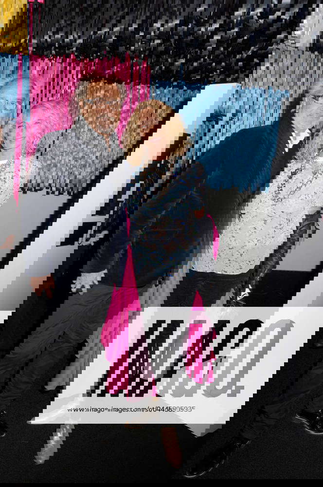 Mick Jones and Ann Dexter Jones at the Charlotte Ronson fashion show in