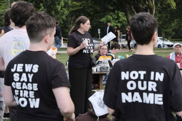 April 26, 2024, Atlanta, Georgia, USA: Members of the organization ...