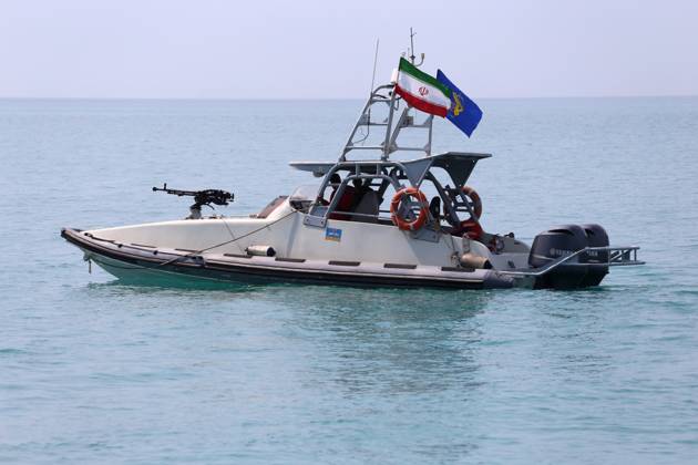 April 29, 2024, Persian Gulf, Bushehr, Iran: An Islamic Revolutionary ...