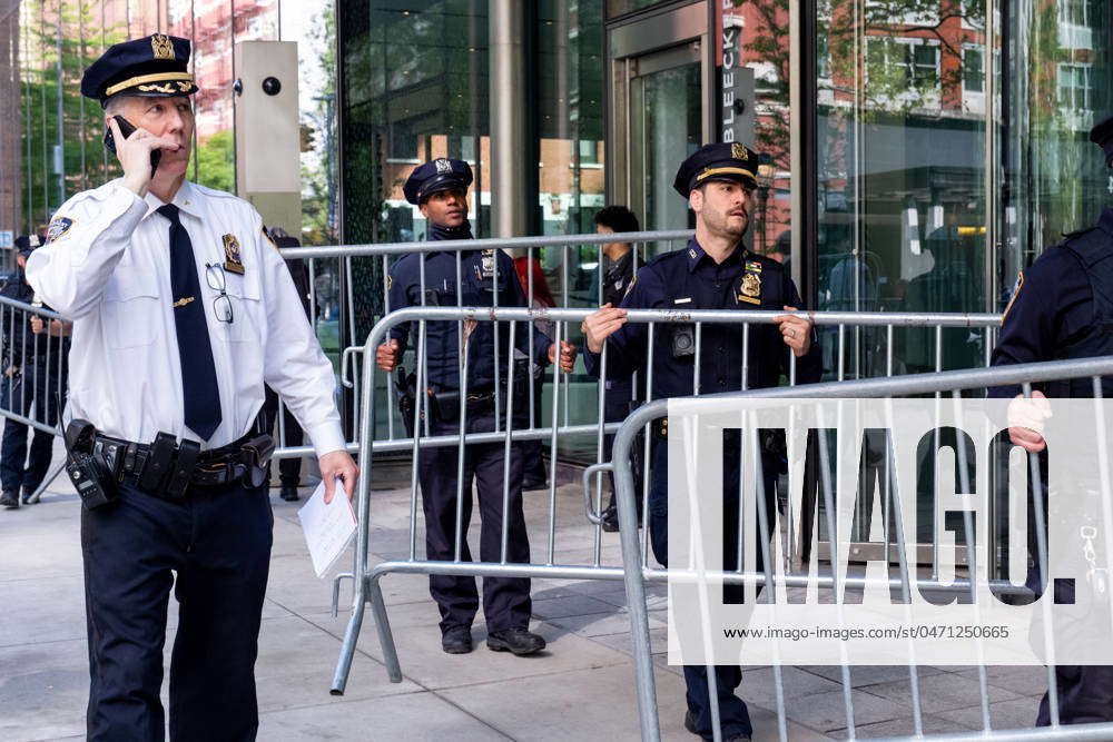 May 3, 2024, New York, United States: NYPD Deputy Chief Timothy ...